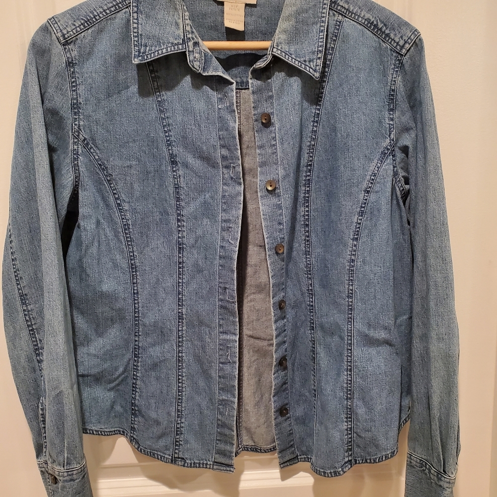 J Jill Denim Jacket